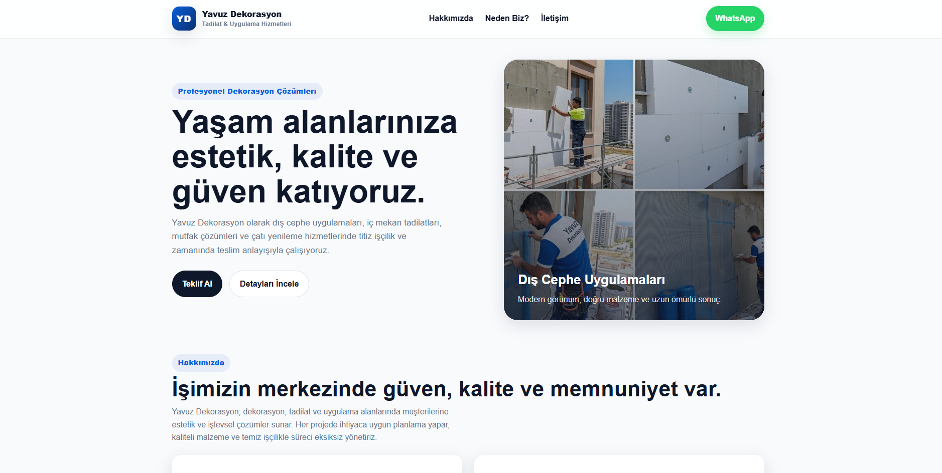 Yavuz Dekorasyon Yapı